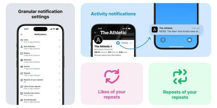 Bluesky melhora filtros e notificações para usuários