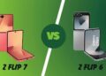 Comparativo: Samsung Galaxy Z Flip 7 e 6, o que muda? 16 Comparativo: Samsung Galaxy Z Flip 7 e 6, o que muda?