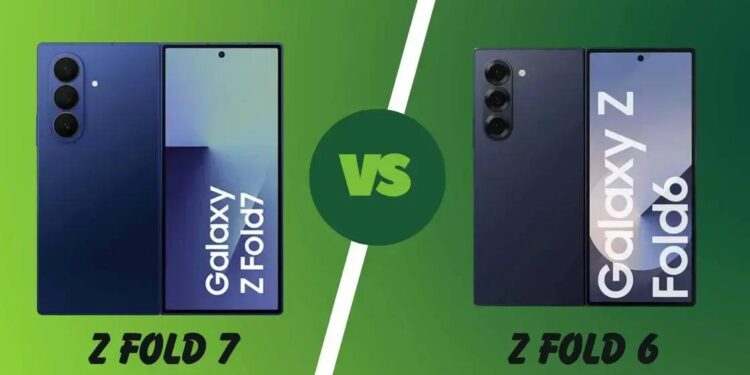 Samsung Galaxy Z Fold 7 vs Z Fold 6: compare as inovações dos dobráveis 1 Samsung Galaxy Z Fold 7 vs Z Fold 6: compare as inovações dos dobráveis