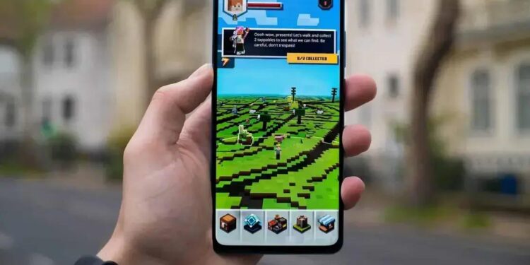 Você sabia que dá para jogar MINECRAFT no celular?