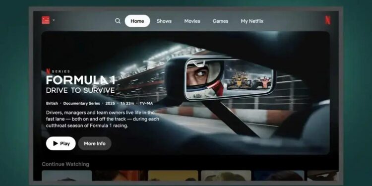 A nova interface da Netflix no tvOS chegou!