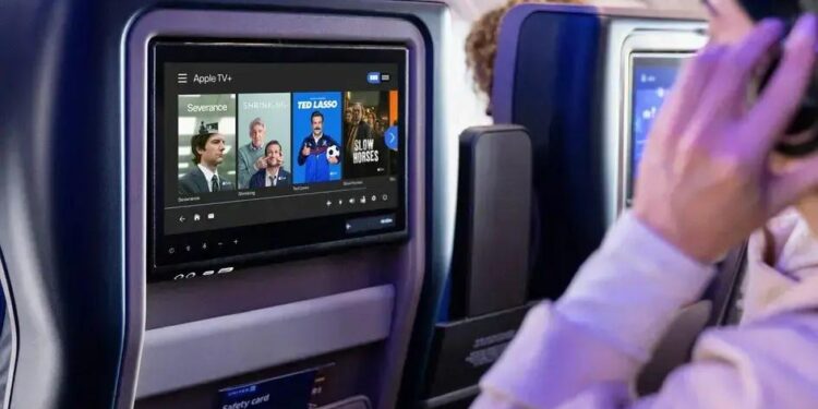 A United Airlines liberou SÉRIES DO APPLE TV+ para seus passageiros!