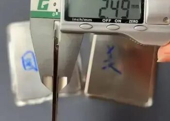 Bateria do iPhone 17 Air: ESPESSURA INCRÍVEL de apenas 2,49mm!