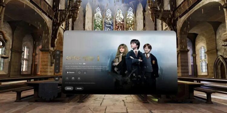 Descubra o NOVO ambiente imersivo de Harry Potter no Apple Vision Pro!