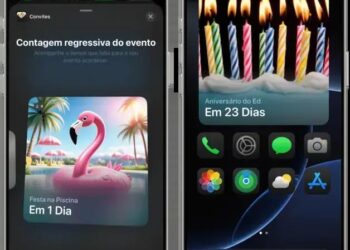 NÃO PERCA essa nova função: widget de contagem regressiva no app Convites!
