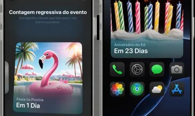 NÃO PERCA essa nova função: widget de contagem regressiva no app Convites!