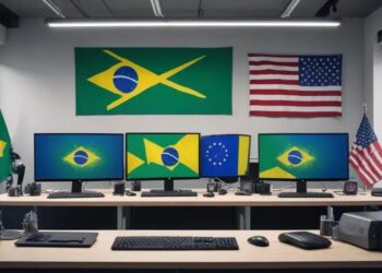 Por que executivos de TI dos EUA contratam profissionais brasileiros — e como fornecemos hardware premium para eles.