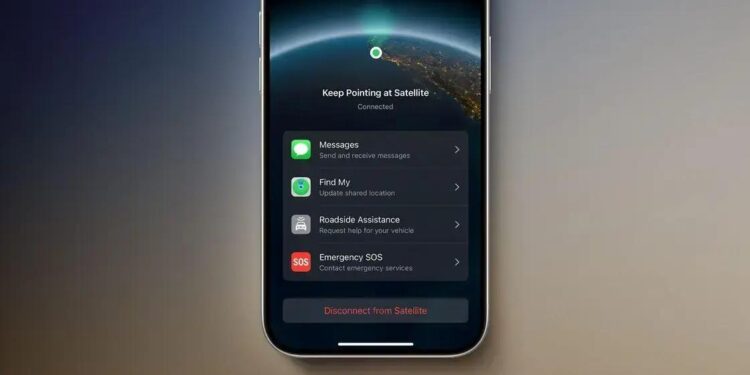 GRÁTIS: iPhones 14 e 15 têm serviços via SATÉLITE até 2026! 1 GRÁTIS: iPhones 14 e 15 têm serviços via SATÉLITE até 2026!