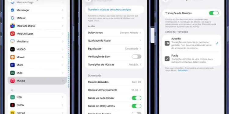 PARE de usar o AutoMix do Apple Music! Aprenda a desativar AGORA!