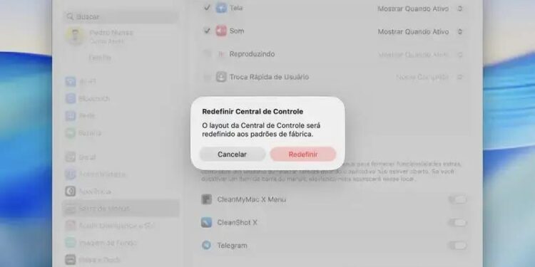 Redefina a Central de Controle do Mac RÁPIDO e FÁCIL!