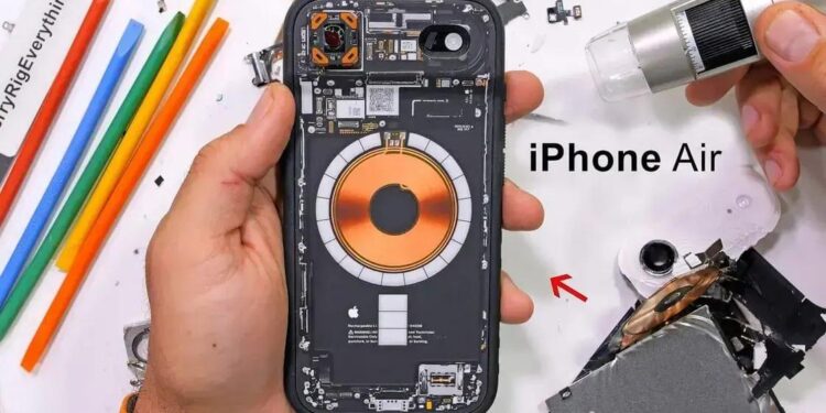 Você não sabia? A desmontagem do iPhone Air revela segredos incríveis!
