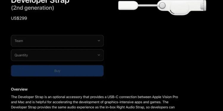 NOVA Developer Strap para Apple Vision Pro: Acelere Seus Projetos AGORA! 1 NOVA Developer Strap para Apple Vision Pro: Acelere Seus Projetos AGORA!