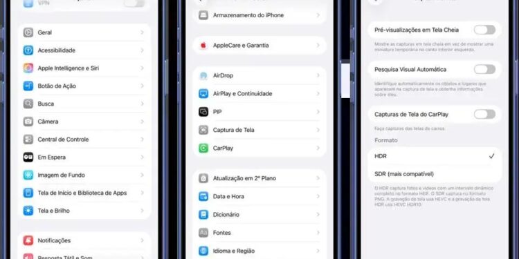 Como CAPTURAR a tela do seu iPhone em formato HDR de forma RÁPIDA! 1 Como CAPTURAR a tela do seu iPhone em formato HDR de forma RÁPIDA!